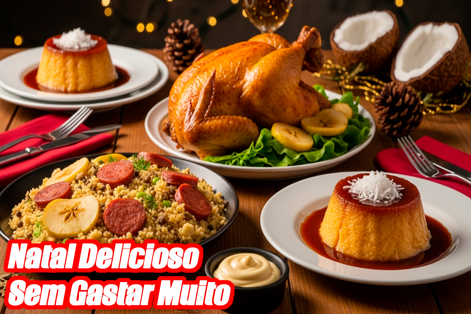 ceia de Natal econômica