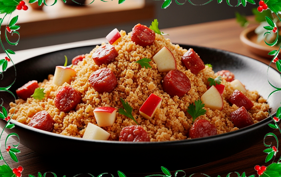 farofa-da-casa Ceia de Natal Econômica: Sabor e Encanto Sem Gastar Muito